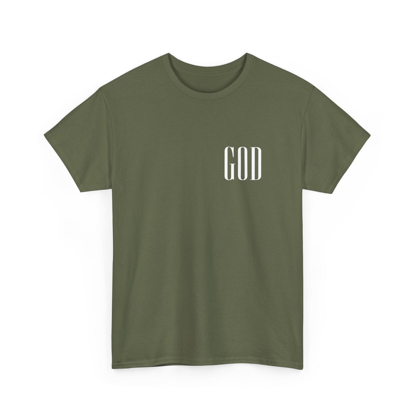 GOD Multiple Colors Graphic T Shirt ADULT NEW