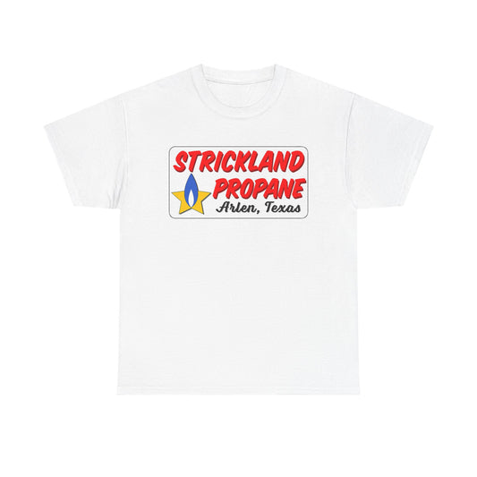Strickland propane Tshirt Texas King Of The Hill Cartoon Comedy Unisex Heavy