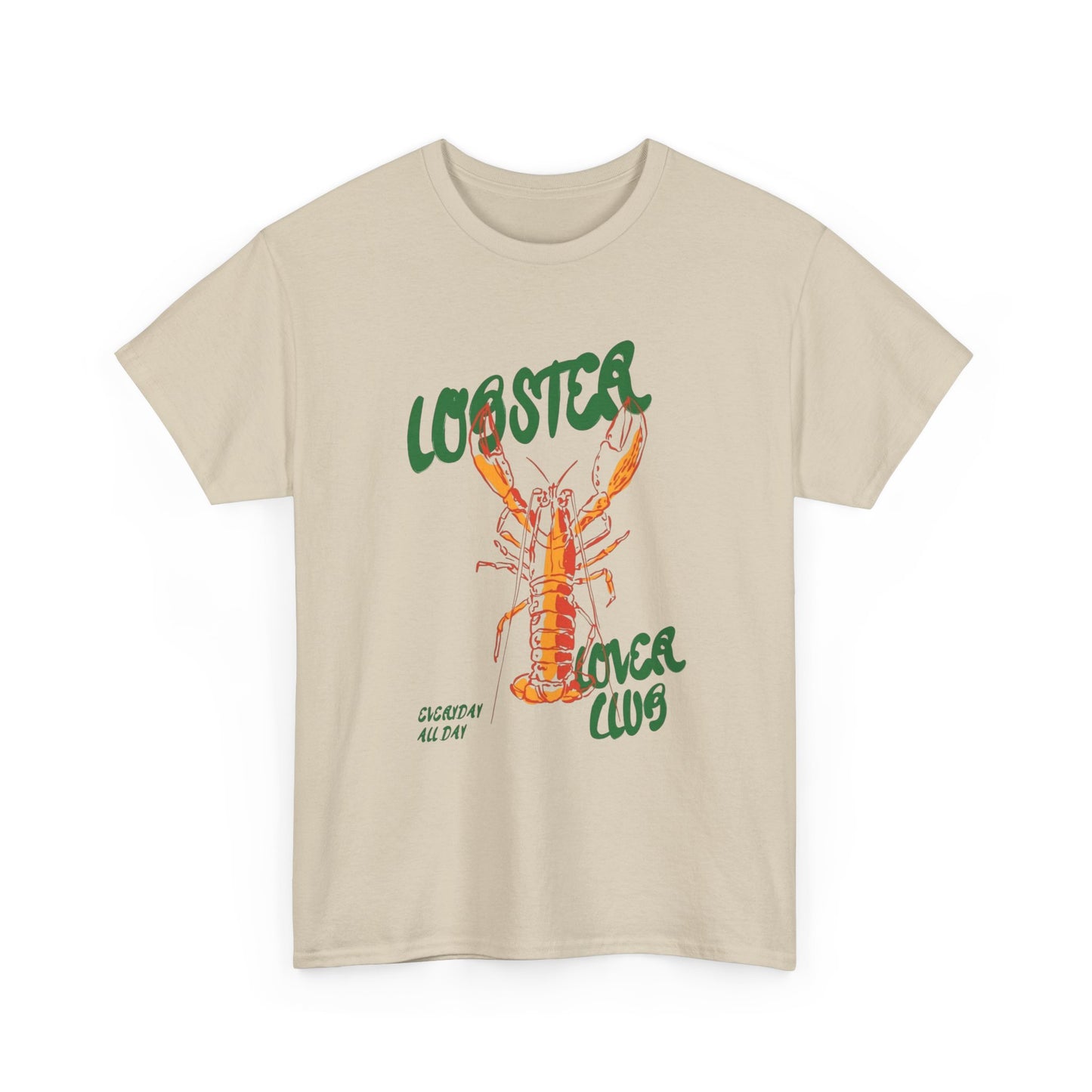 Lobster Lovers Club Graphic T Shirt NEW ADULT