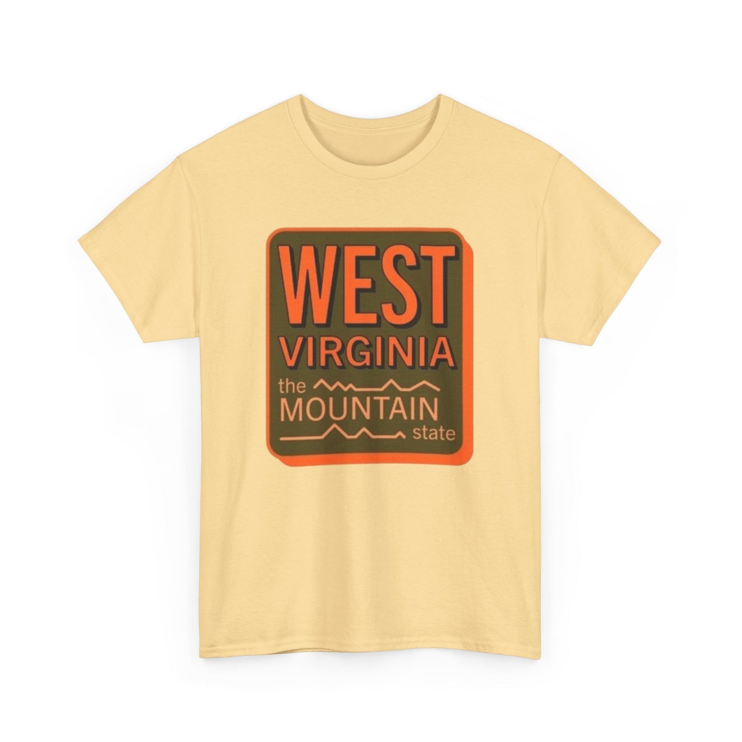 West Virginia Graphic T Shirt ADULT NEW Unisex Heavy Cotton Tee