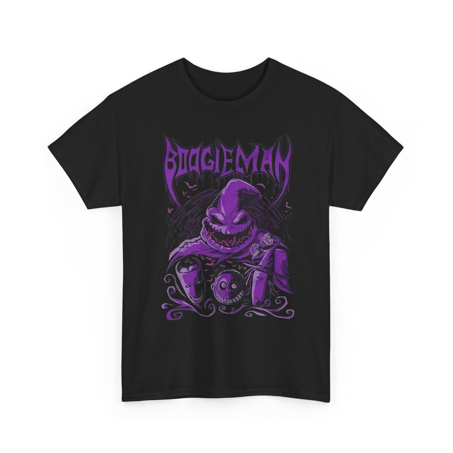 The Boogieman Vintage Graphic T Shirt Unisex Heavy Cotton Tee