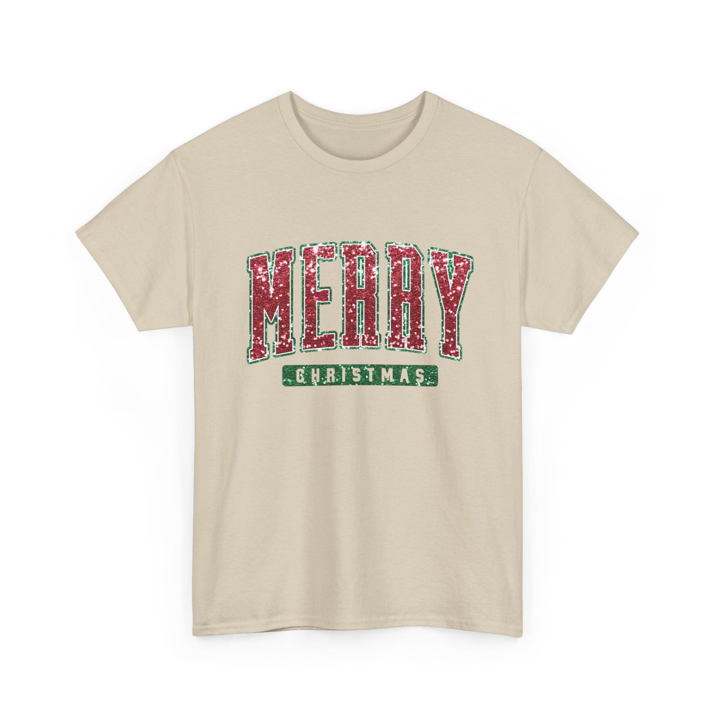 Merry Christmas Festive Holidays Graphic T Shirt NEW Unisex Heavy Cotton Tee