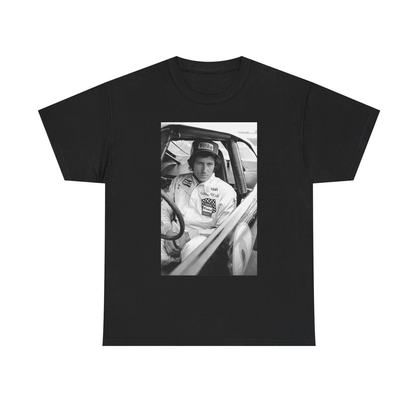 Dale Earnhardt Vintage Racing Graphic Retro Unisex Heavy Cotton Tee