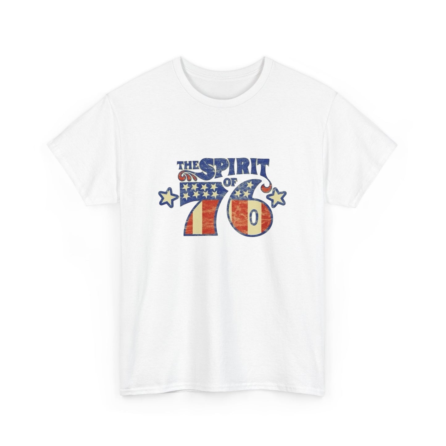 The Spirit Of 76 USA Graphic T Shirt Adult New Tee