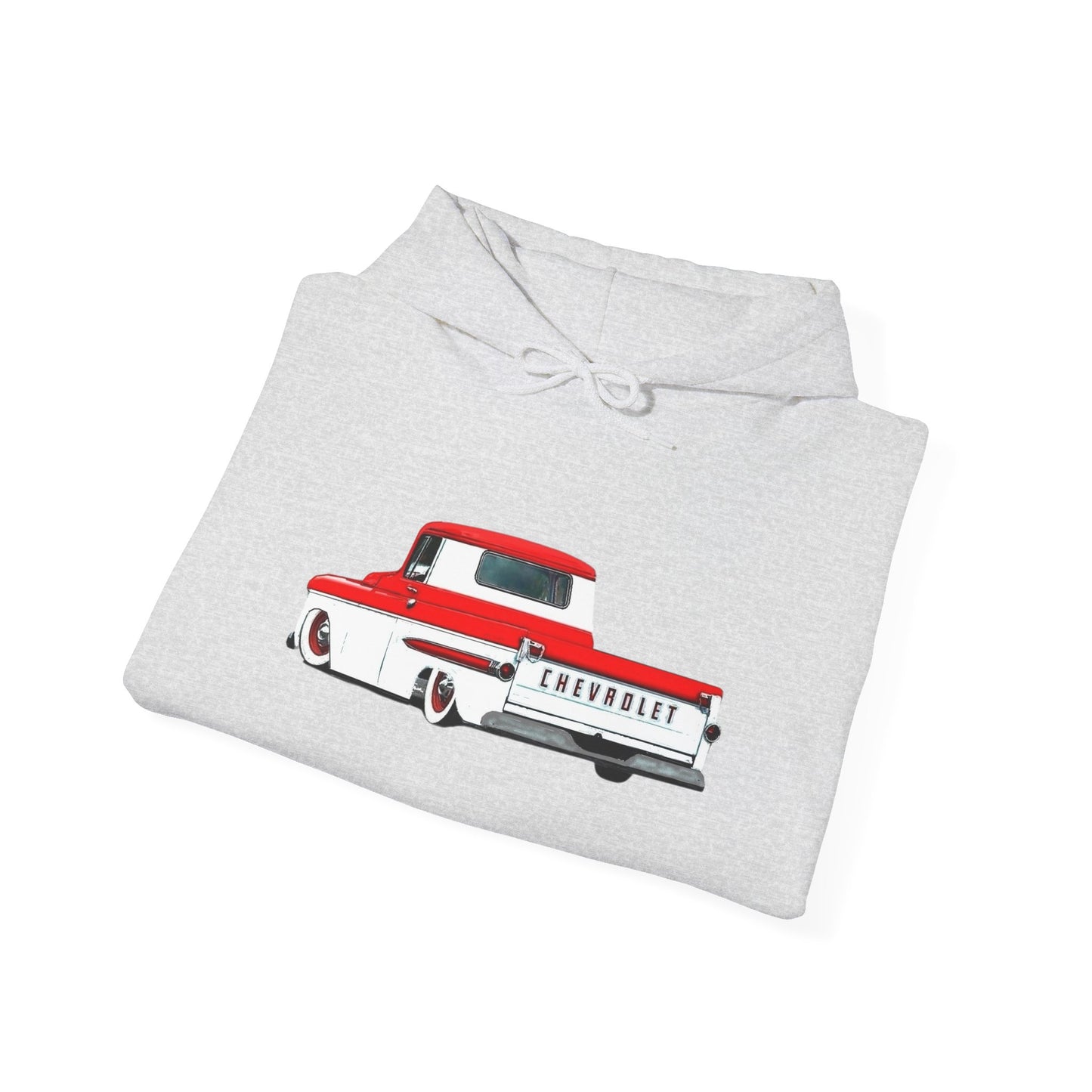 Chevrolet Pickup Vintage Graphic Hoodie Unisex Heavy Blend™ Hooded Sweatshirt