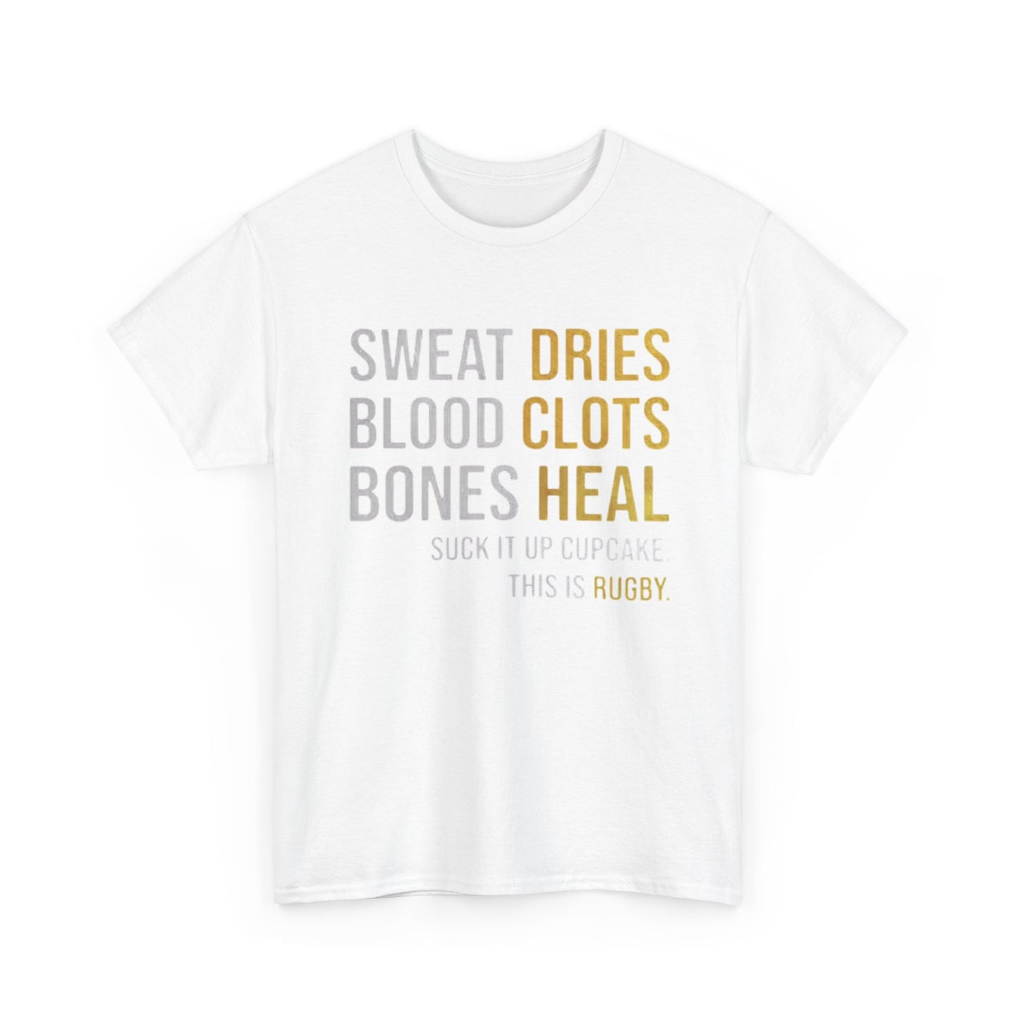 Rugby Graphic T Shirt Funny Football Club Sports Unisex Heavy Cotton Tee
