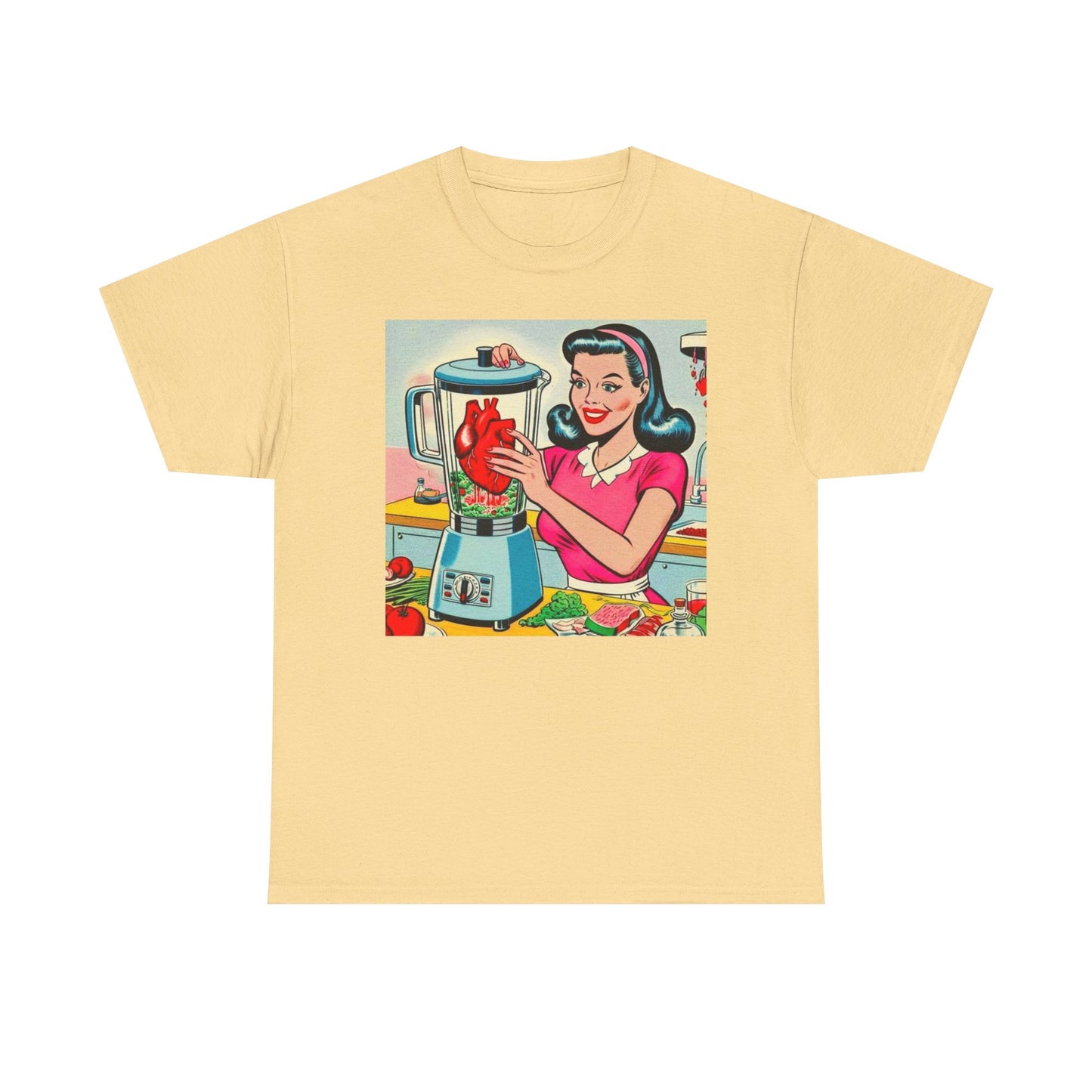 Heartbreaker Woman Art Graphic T Shirt Unisex Heavy Cotton Tee