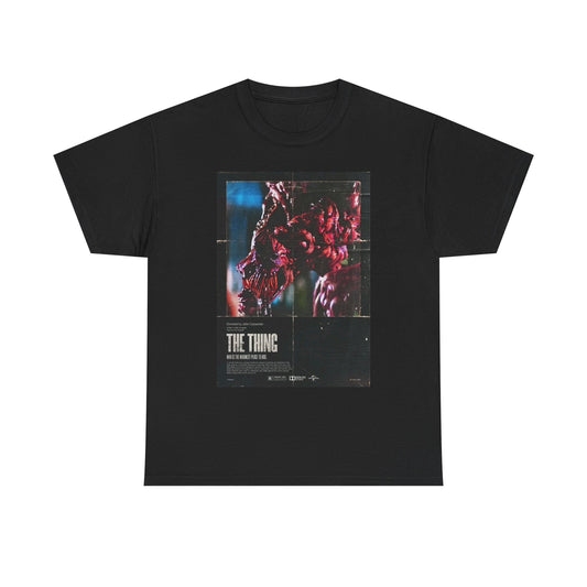 The Thing Graphic T Shirt Vintage Movie Poster Retro Unisex Heavy Cotton Tee