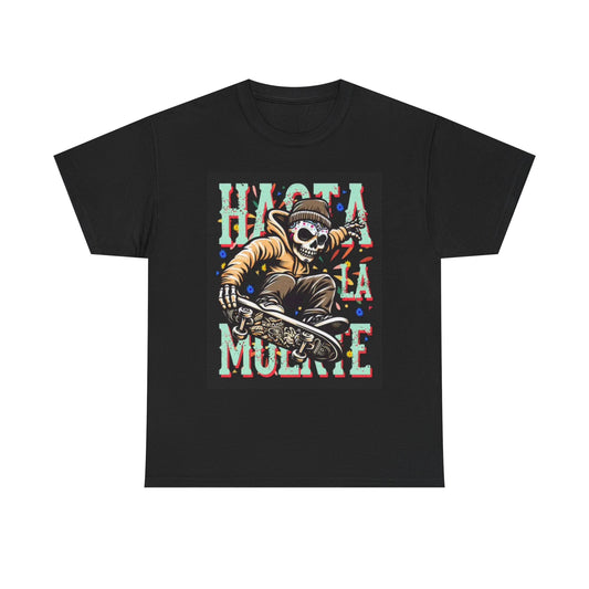 Day Of The Dead Graphic T Shirt Skateboarding Unisex Heavy Cotton Tee