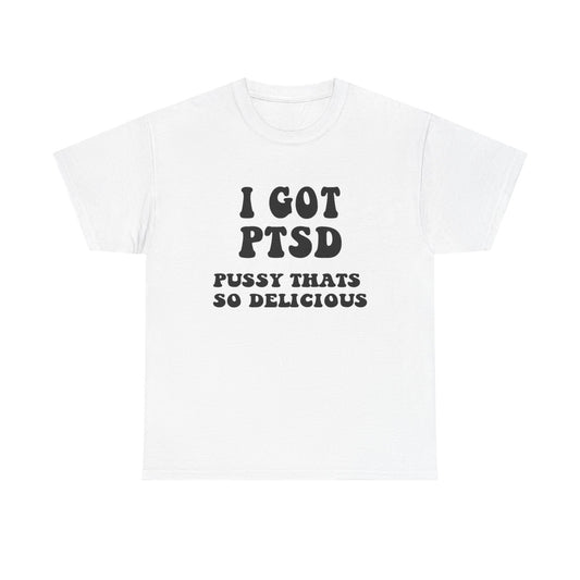 Pussy That's So Delicious Funny Sex Jokes Graphic T Shirt NEW Heavy Cotton Tee