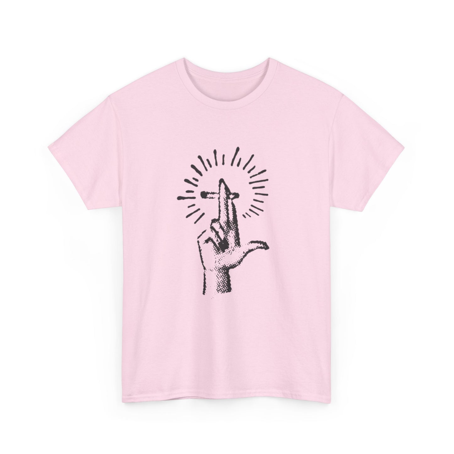 Light It Up Weed Joint Graphic T Shirt Unisex Heavy Cotton Tee