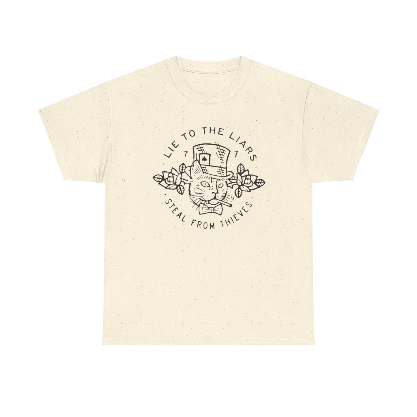 Lie To The Liars Graphic T Shirt Unisex Heavy Cotton Tee