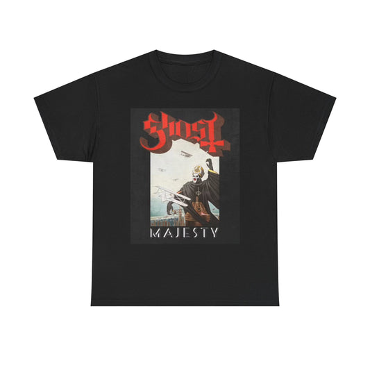 Ghost Majesty Graphic T Shirt Vintage Rock Unisex Heavy Cotton Tee