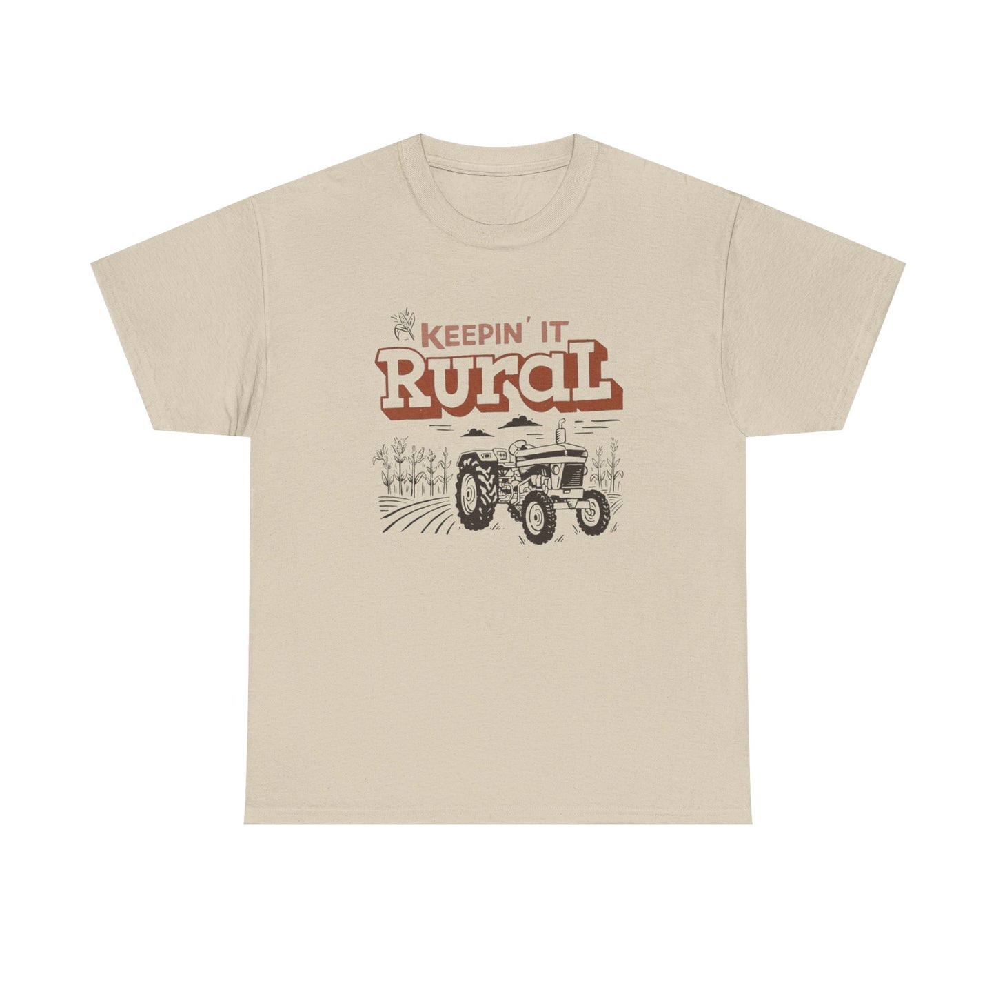 Keeping It Rural Graphic T Shirt Unisex Heavy Cotton Tee