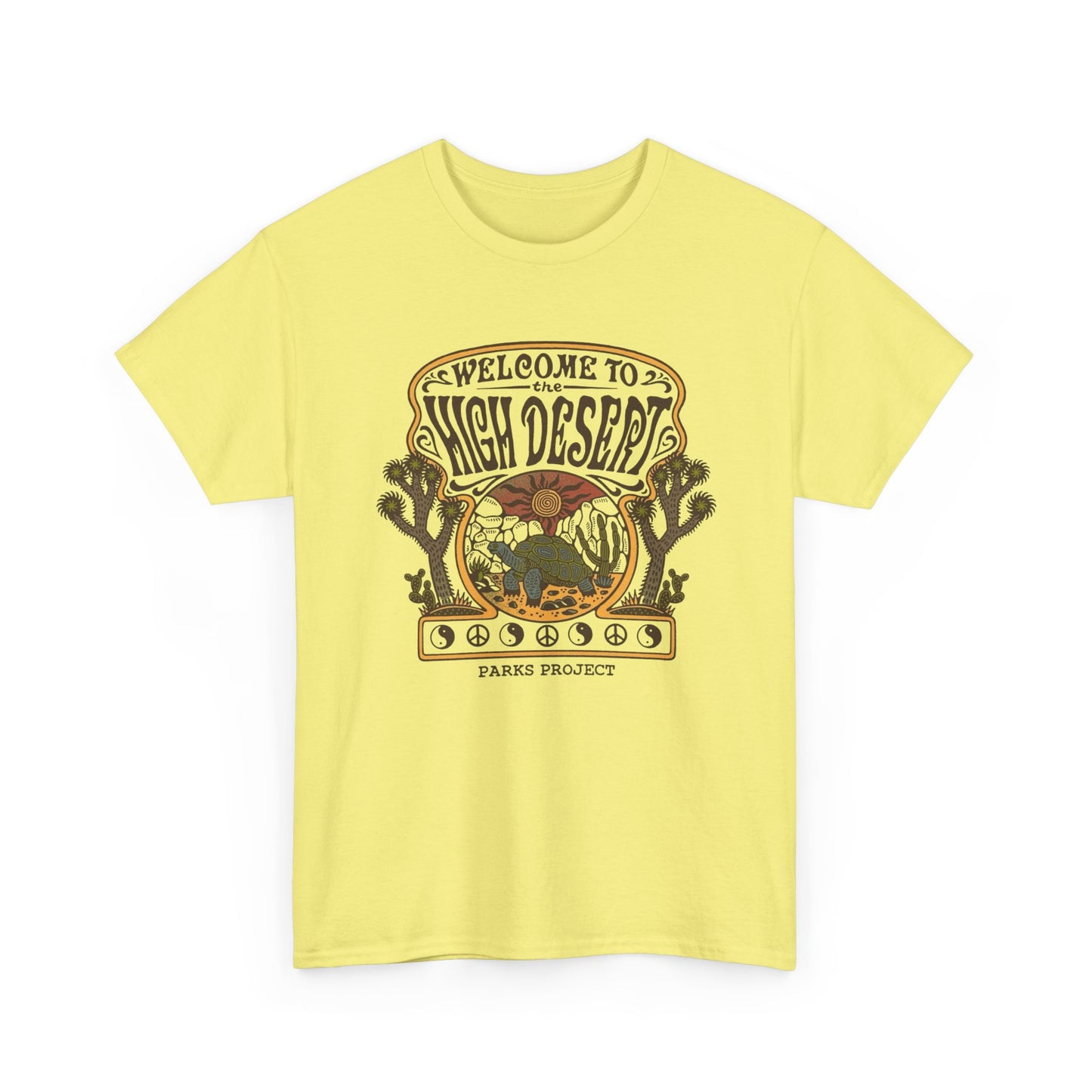 Welcome To The High Desert Graphic T Shirt NEW Adult Regular Heavy Cotton Tee