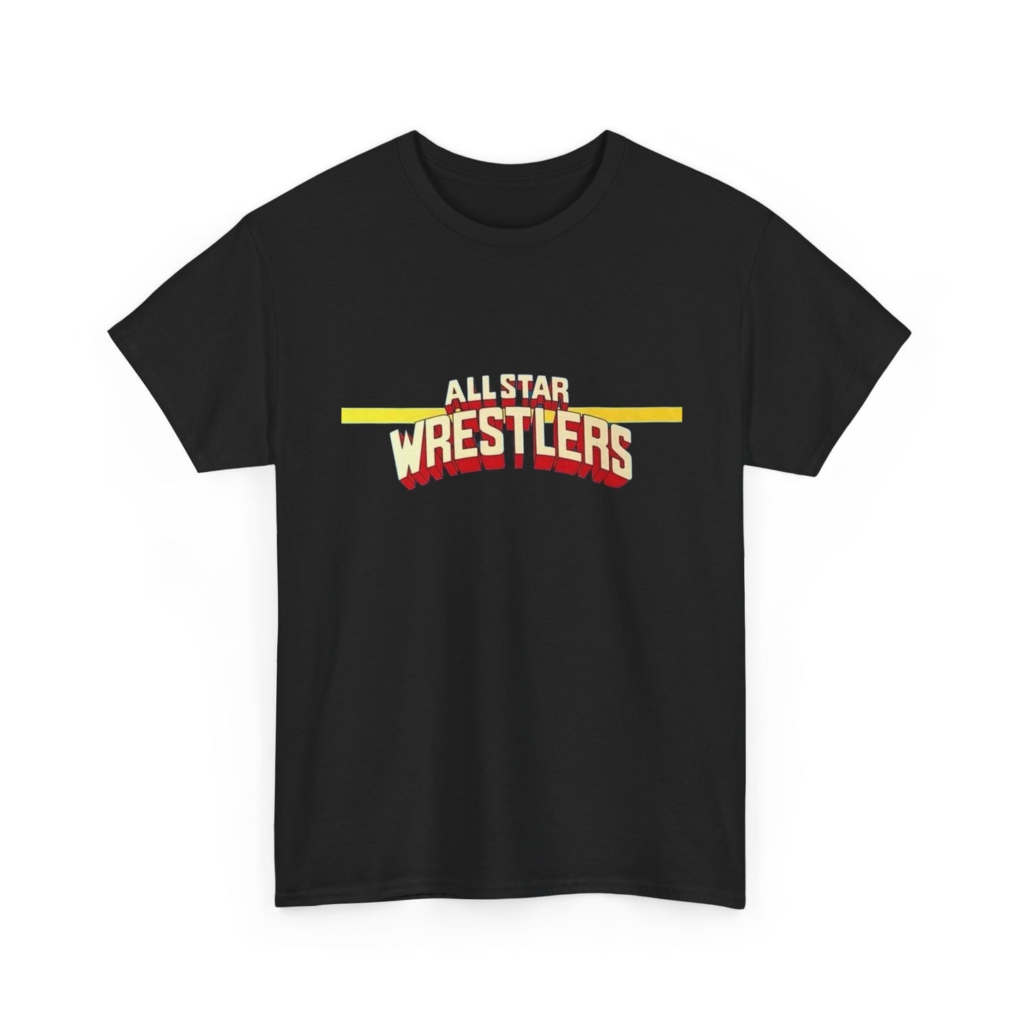 All Star Wrestlers Vintage Graphic T-Shirt Unisex Heavy Cotton Tee Gift NEW