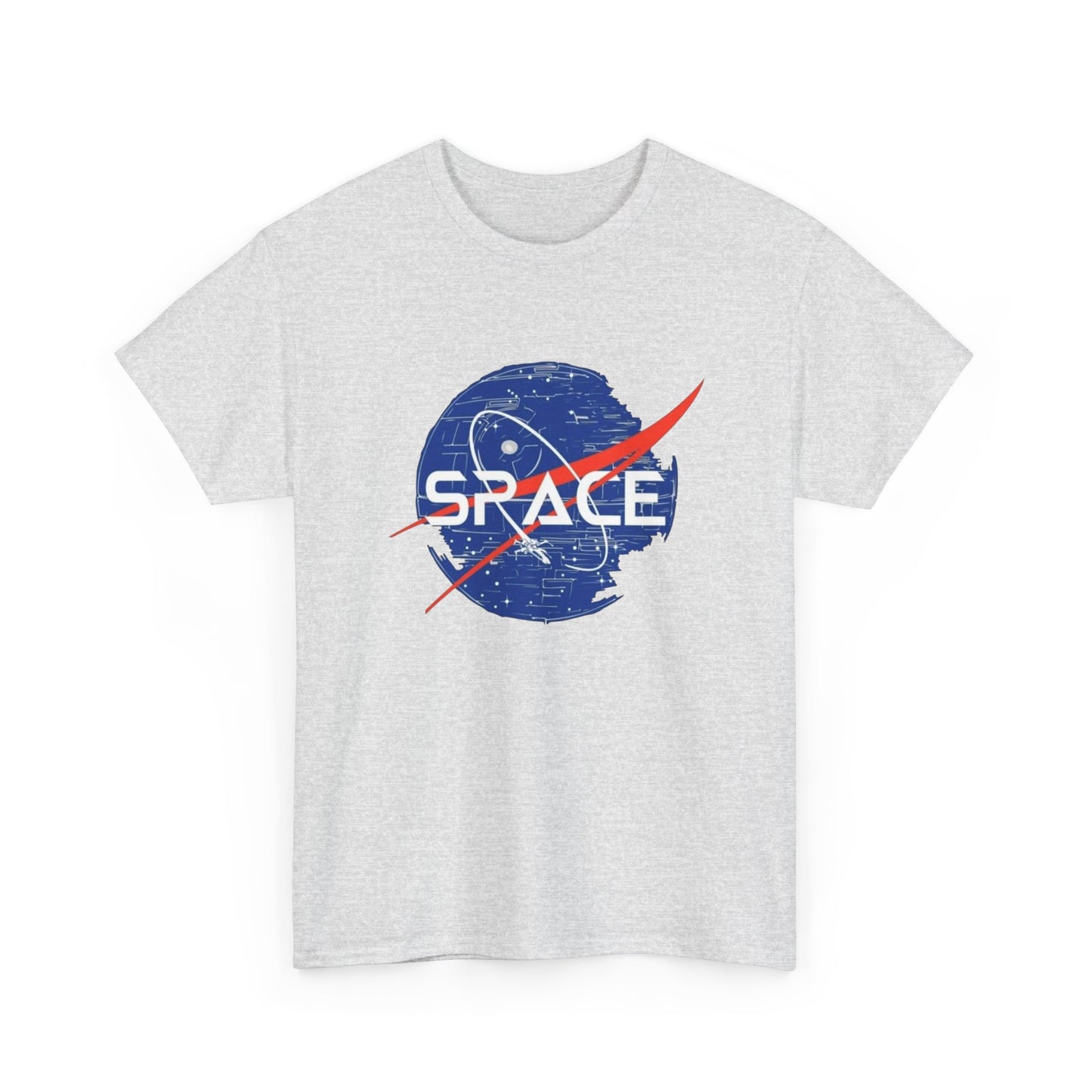 Space Graphic T Shirt Unisex Heavy Cotton Tee