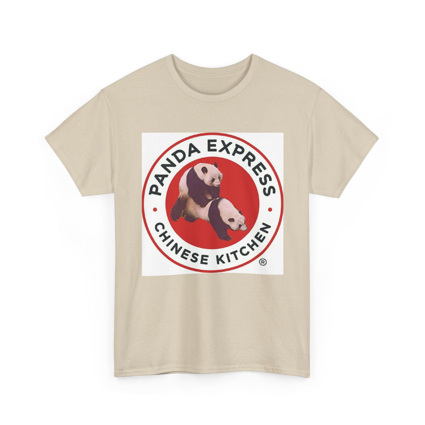 Panda Express Chinese food funny graphic food truck Unisex Heavy Cotton Tee