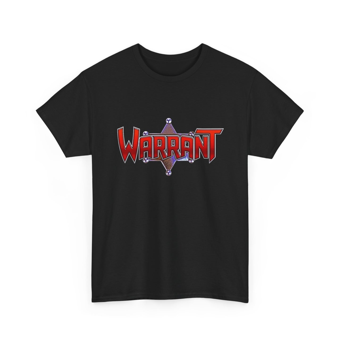 Warrant Rock Band Merch Retro Graphic T Shirt Unisex Heavy Cotton Tee