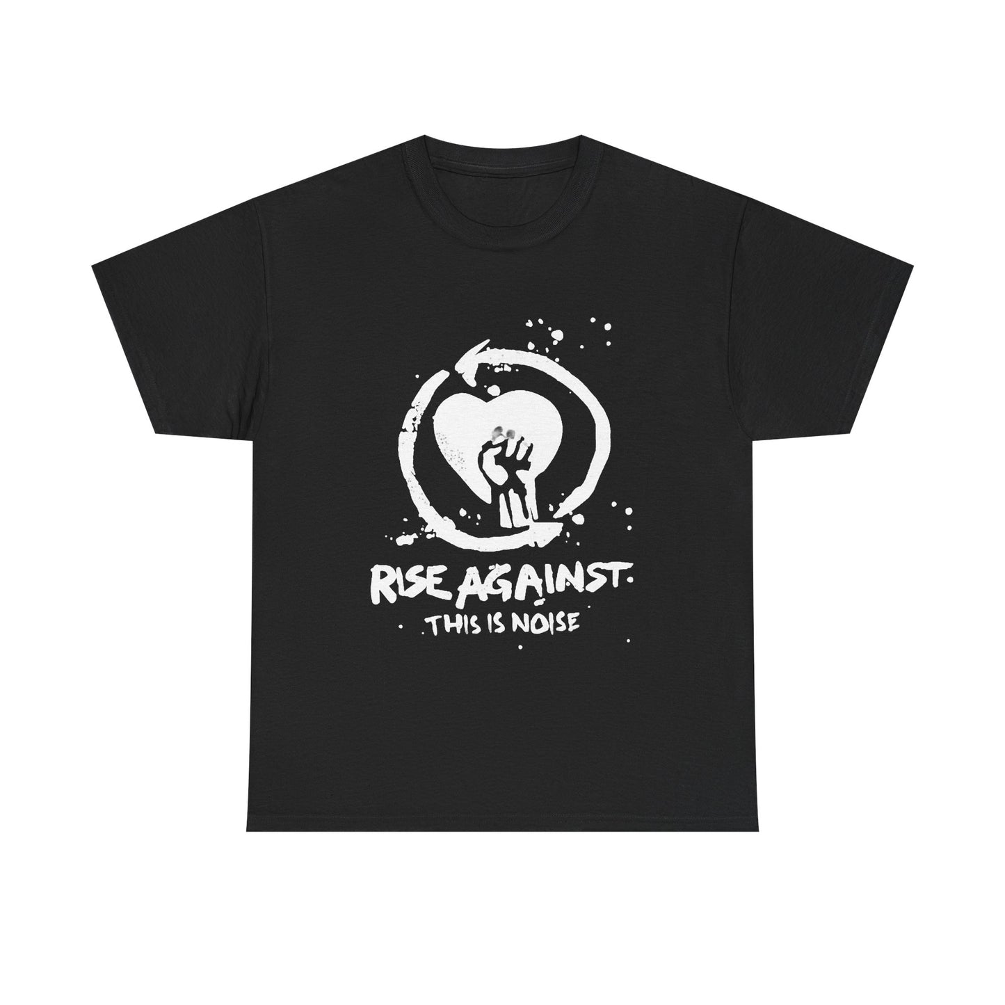 Rise Against T-shirt Rock Band Graphic punk rock Unisex Heavy Cotton Tee