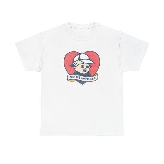 No Me Importa T Shirt Graphic Unisex Heavy Cotton Tee NEW GIFT
