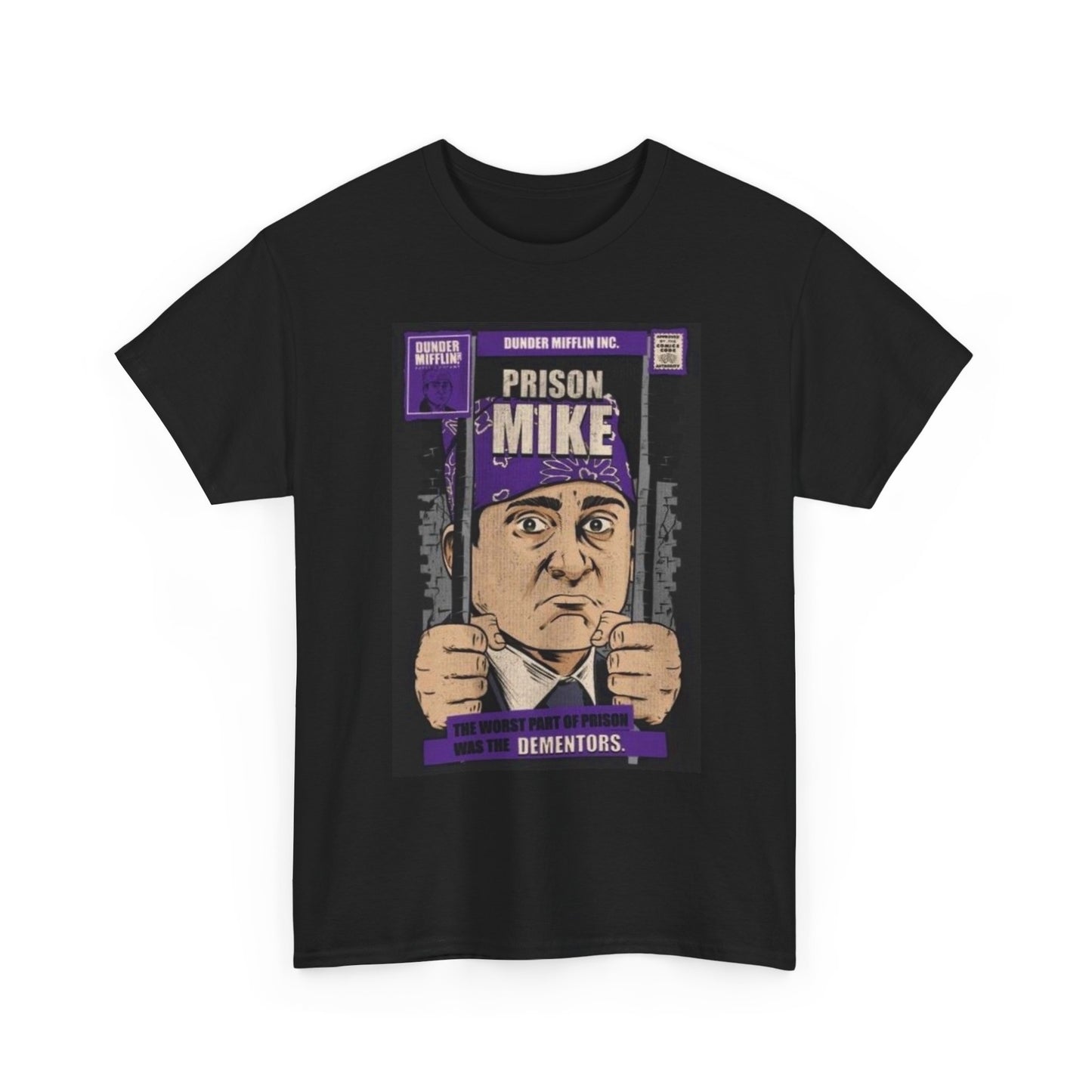 Prison Mike Graphic T Shirt Vintage Funny Retro Unisex Heavy Cotton Tee