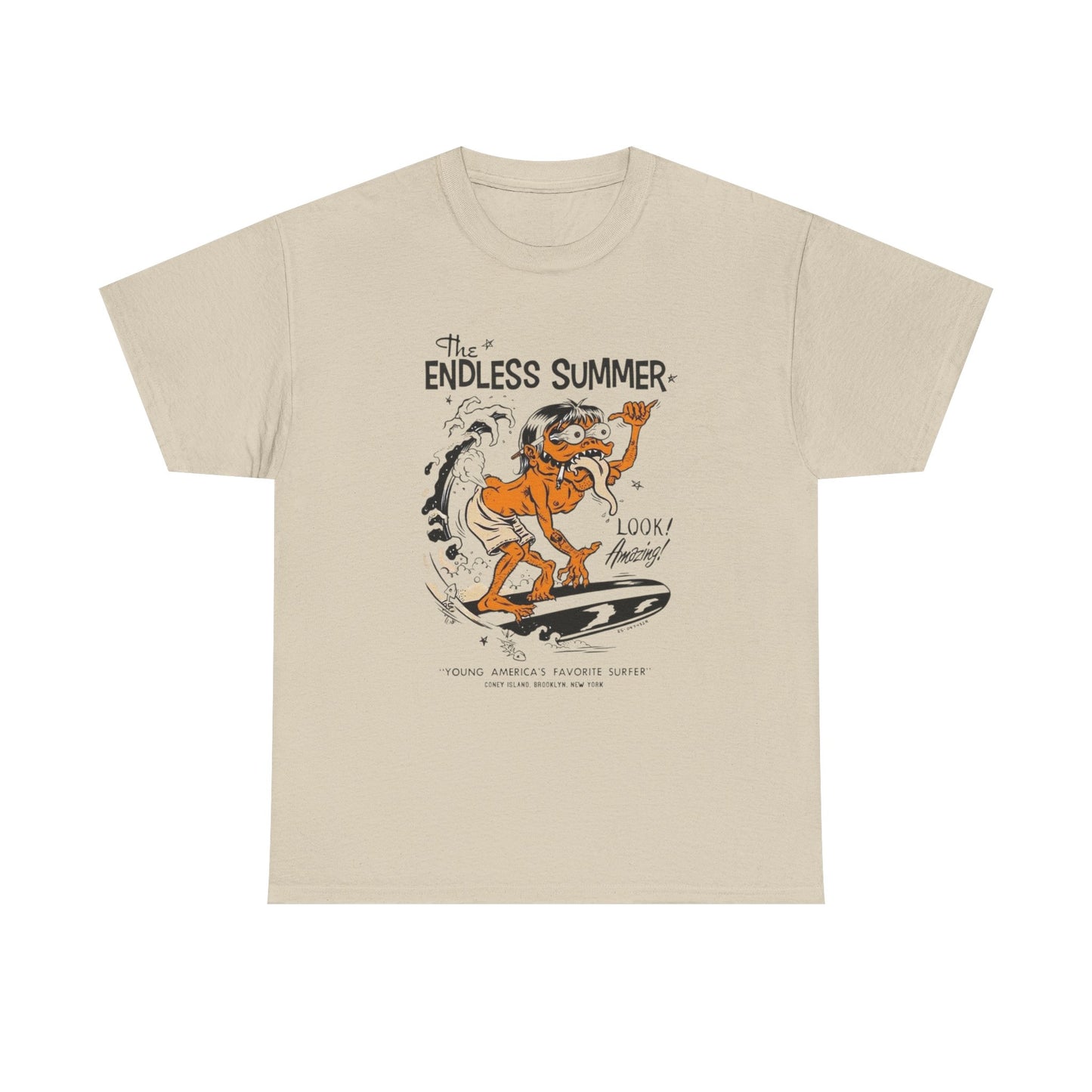 The Endless Summer T Shirt Graphic Unisex Heavy Cotton Tee NEW GIFT
