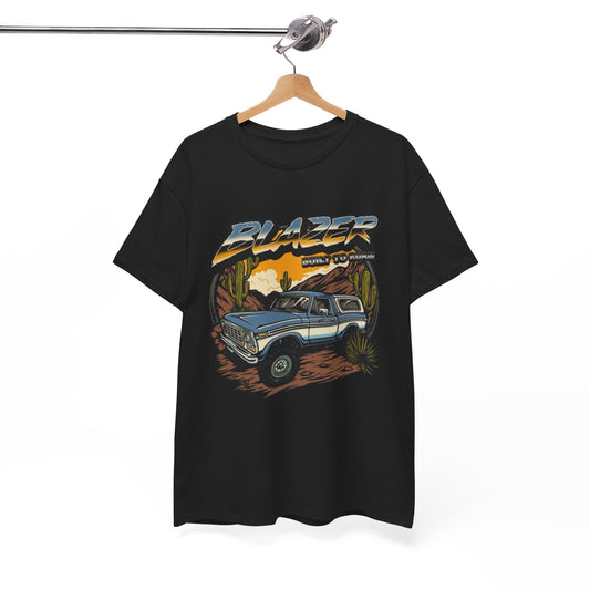 Blazer Built To Roam Outdoors Graphic T Shirt Heavy Cotton Tee NEW ADULT UNISEX