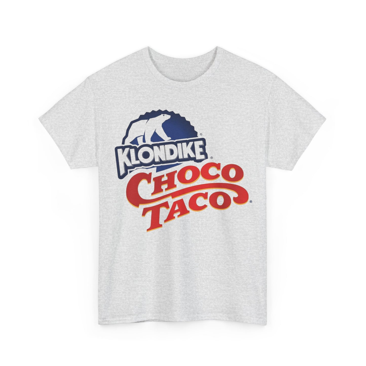 Choco Taco Shirt Klondike Ice Cream Retro Vintage Logo Unisex Heavy Cotton Tee