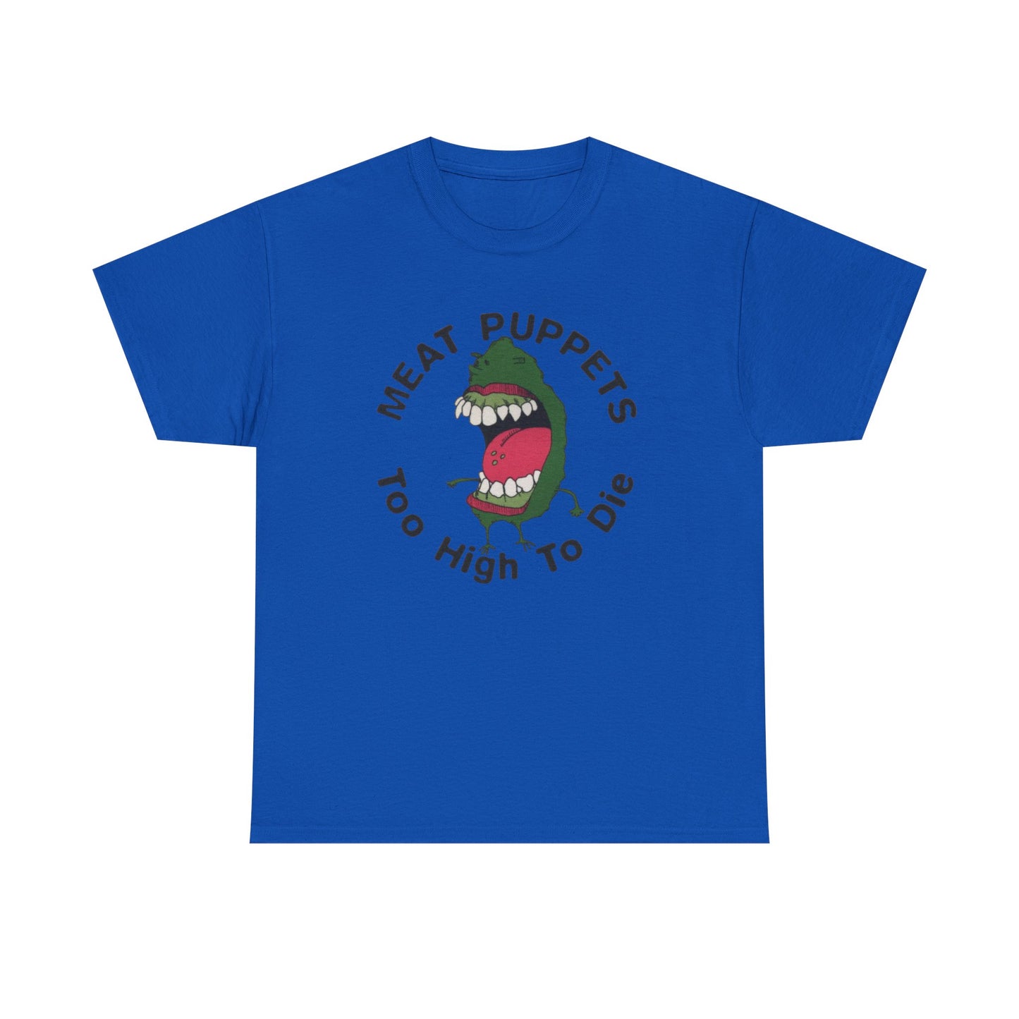 Meat Puppets Too High To Die Graphic T Shirt Unisex Heavy Cotton Tee BRAND NEW