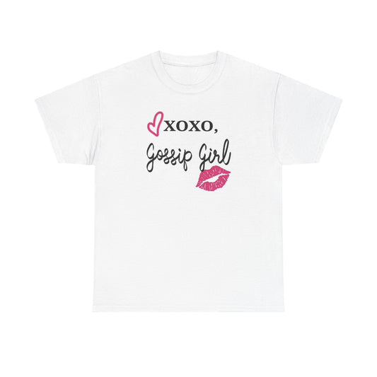 Gossip Girl Graphic T Shirt XOXO Apparel Unisex Heavy Cotton Tee
