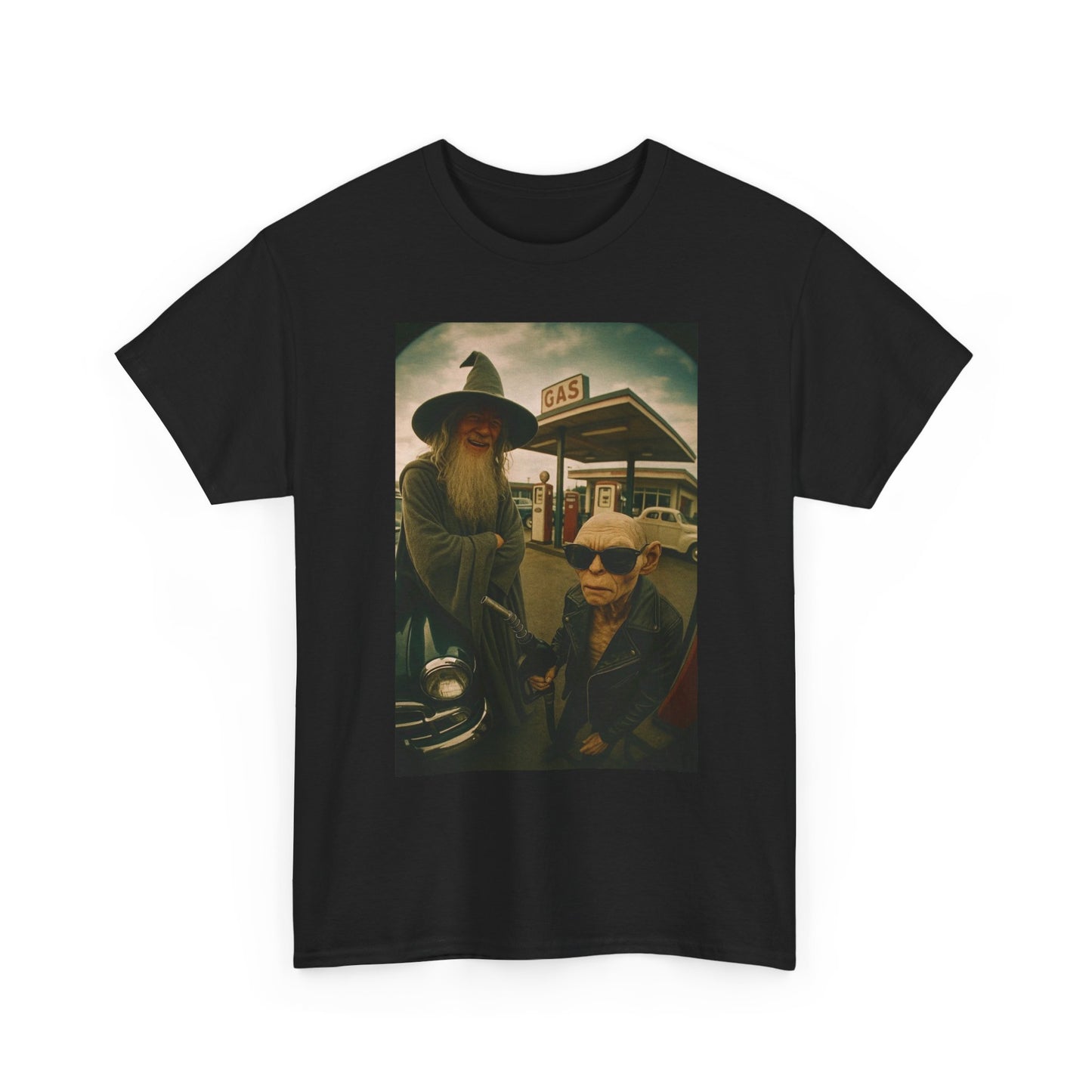 Funny Gandolf And Golem Graphic T Shirt NEW ADULT SIZING
