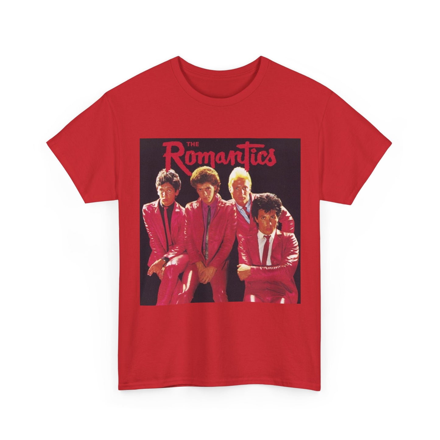 The Romantics Tshirt Vintage Band Poster Retro Unisex Heavy Cotton Tee