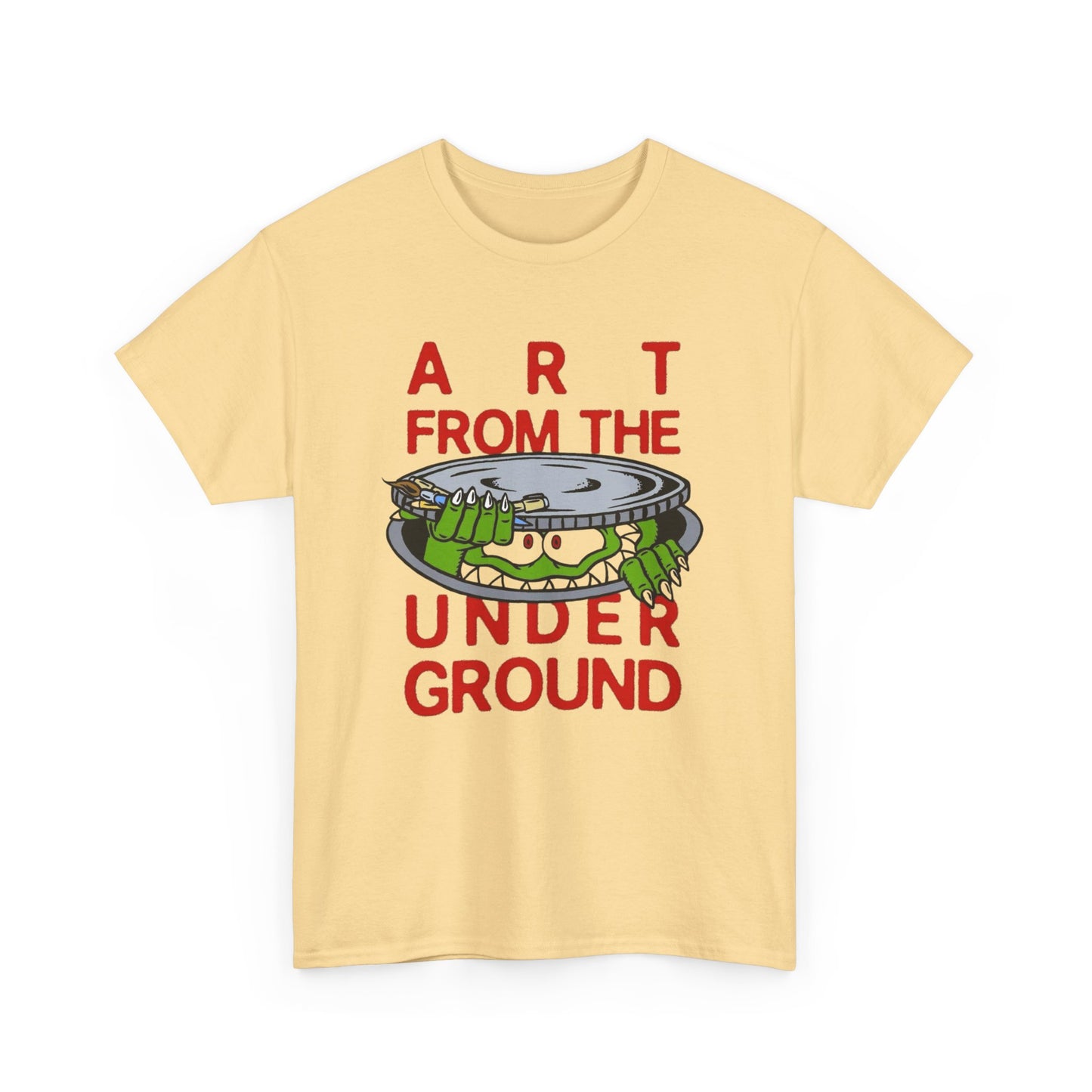 Art From The Underground Vintage Graphic T-Shirt Unisex Heavy Cotton Tee