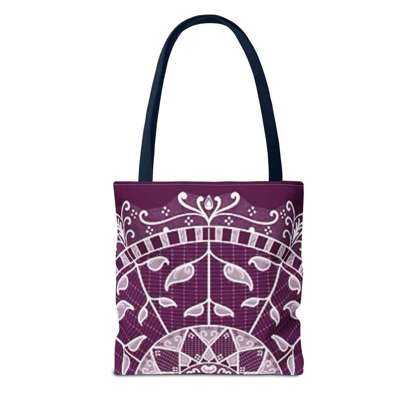 Purple And White Multi Color BRAND NEW MODERN Tote Bag (AOP)