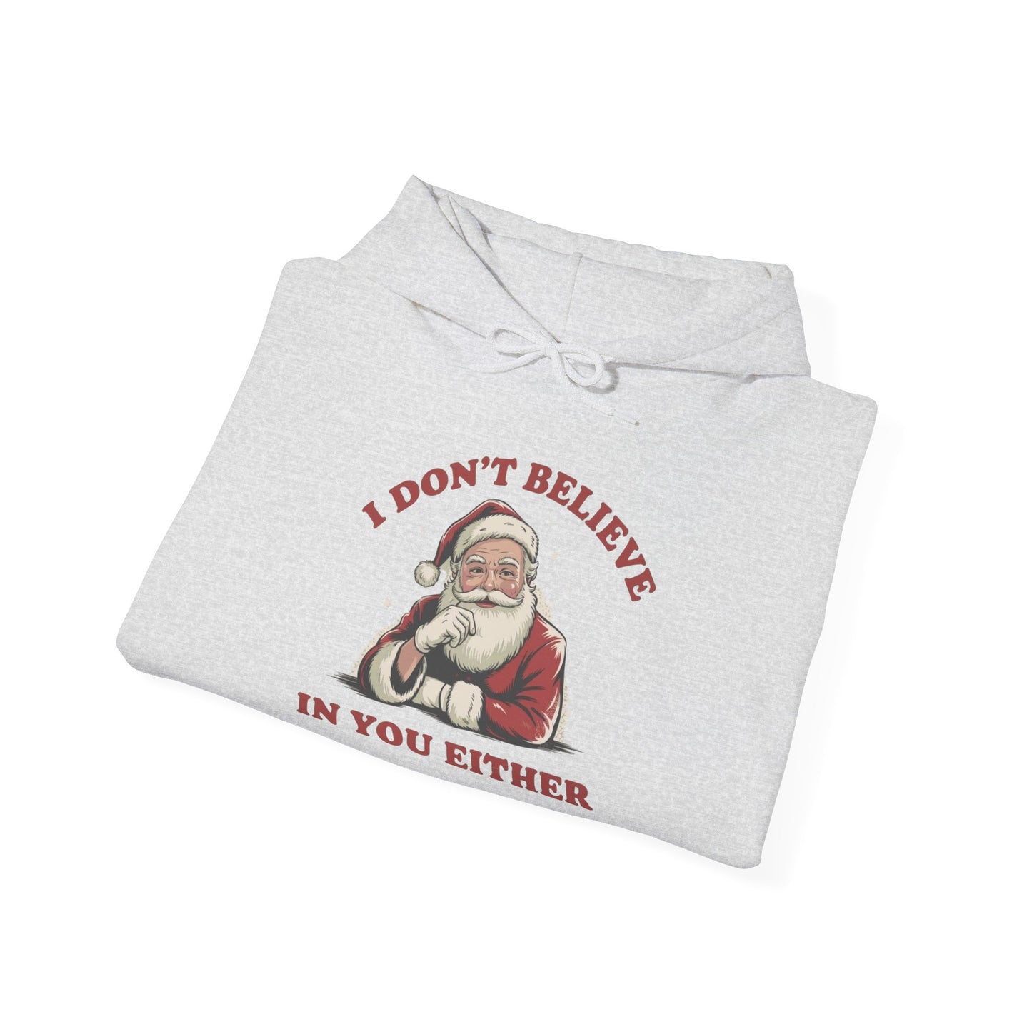 Funny Santa Christmas Jokes Graphic Hoodie Unisex Heavy Blend™ Hooded Sweatshirt