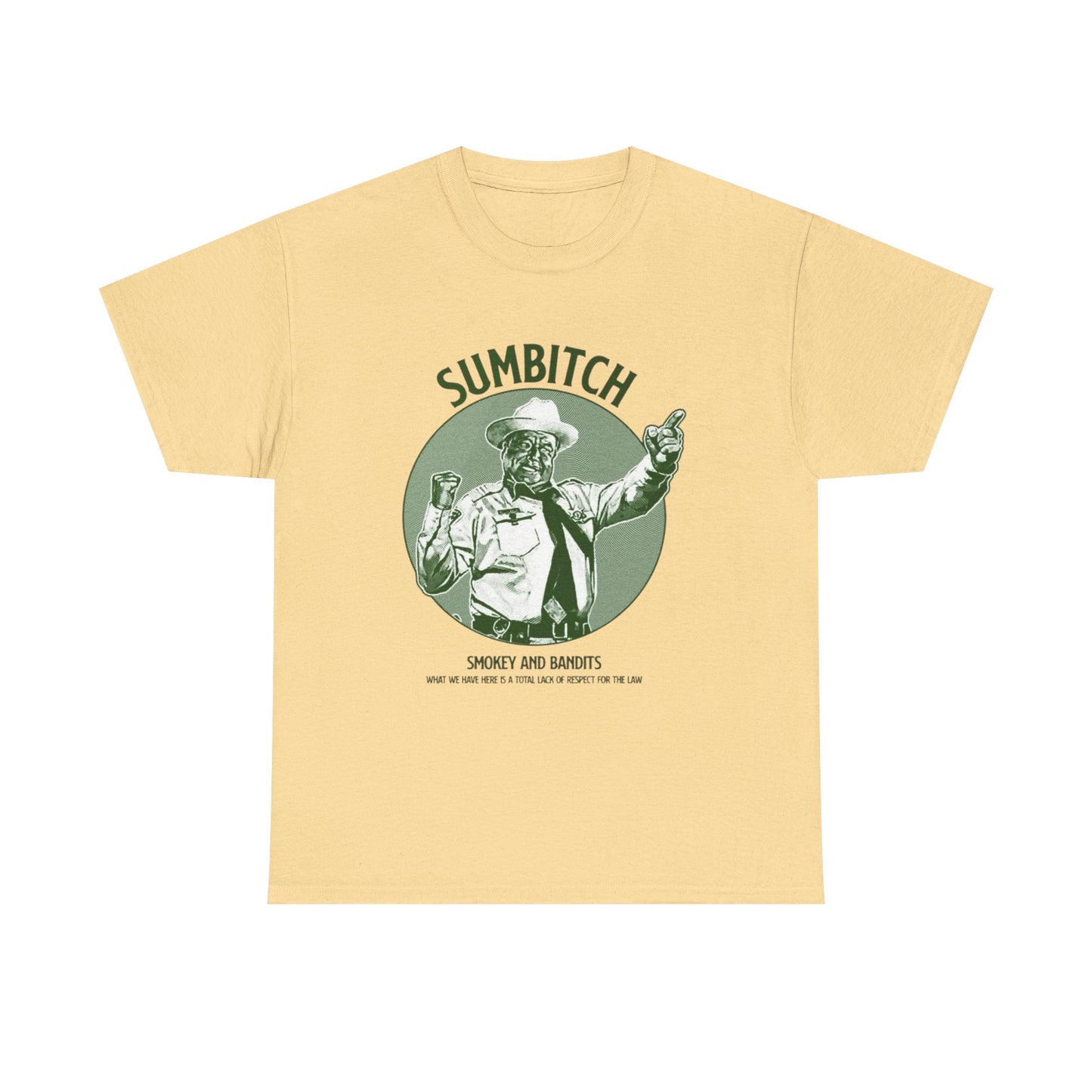 Smokey And The Bandit Funny Graphic T Shirt Unisex Heavy Cotton Tee