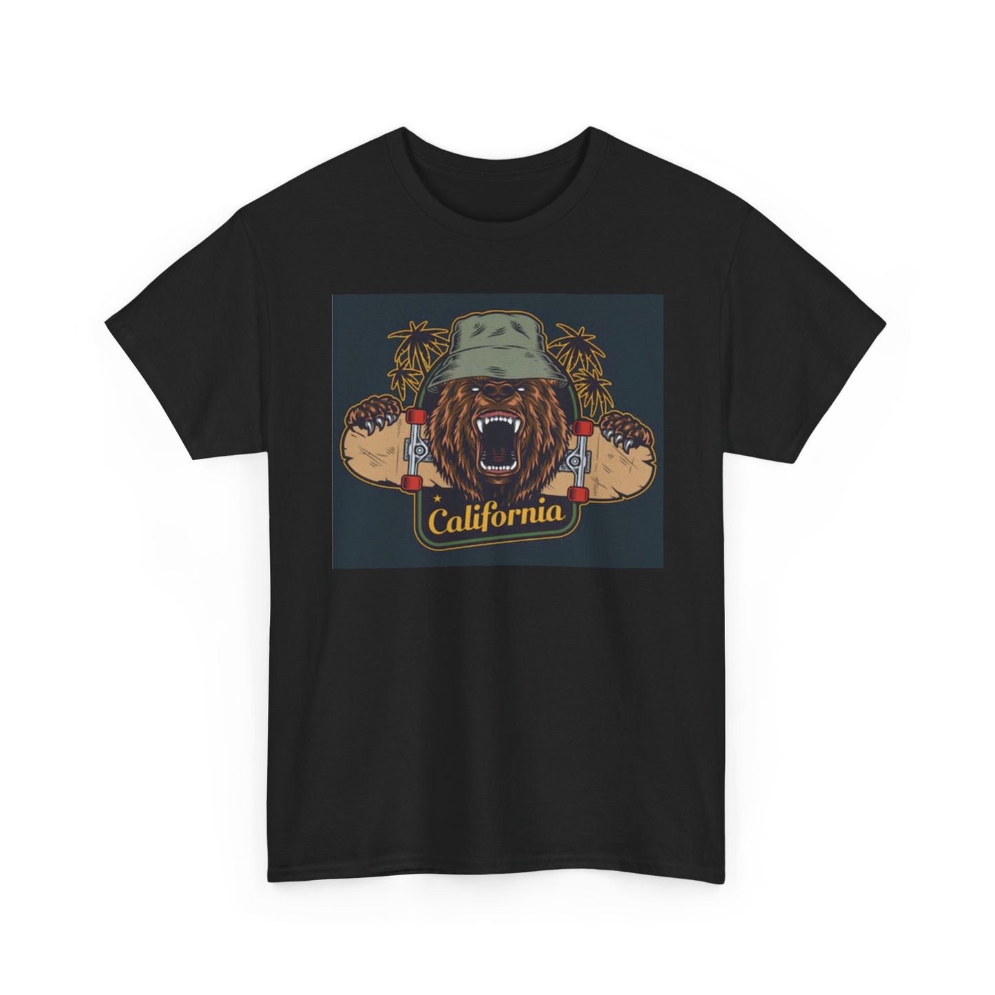California Skateboarding Graphic T Shirt Unisex Heavy Cotton Tee