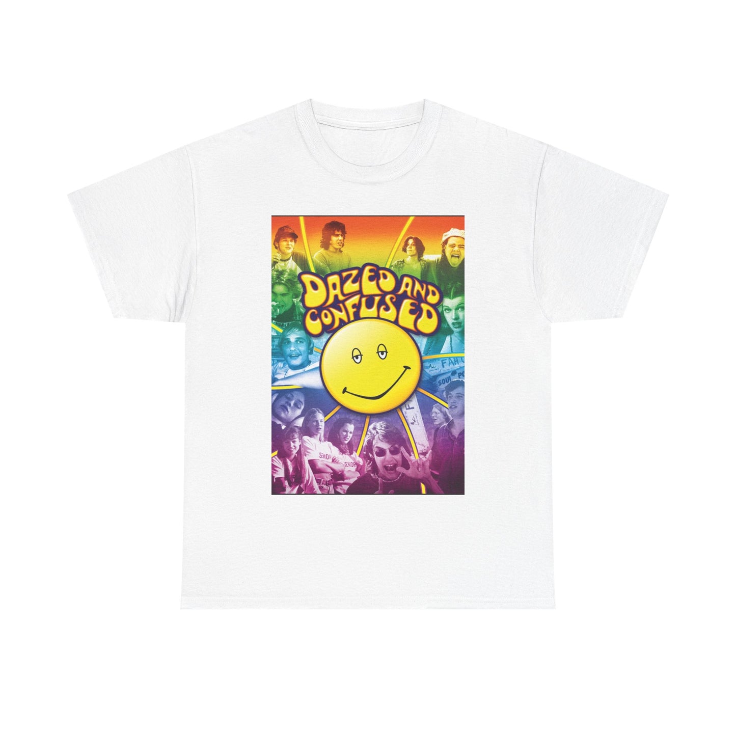 Dazed and Confused Tshirt Vintage Movie Poster Retro Unisex Heavy Cotton