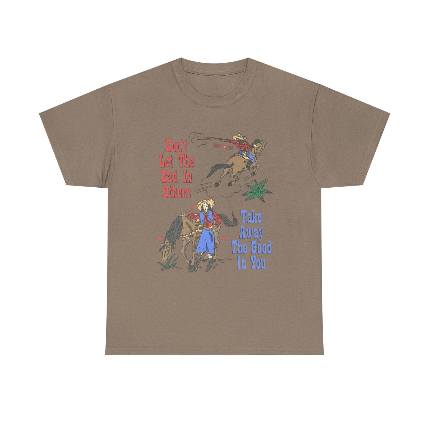 Cowboy Western Rodeo 90s Vintage Graphic T Shirt Unisex Heavy Cotton Tee
