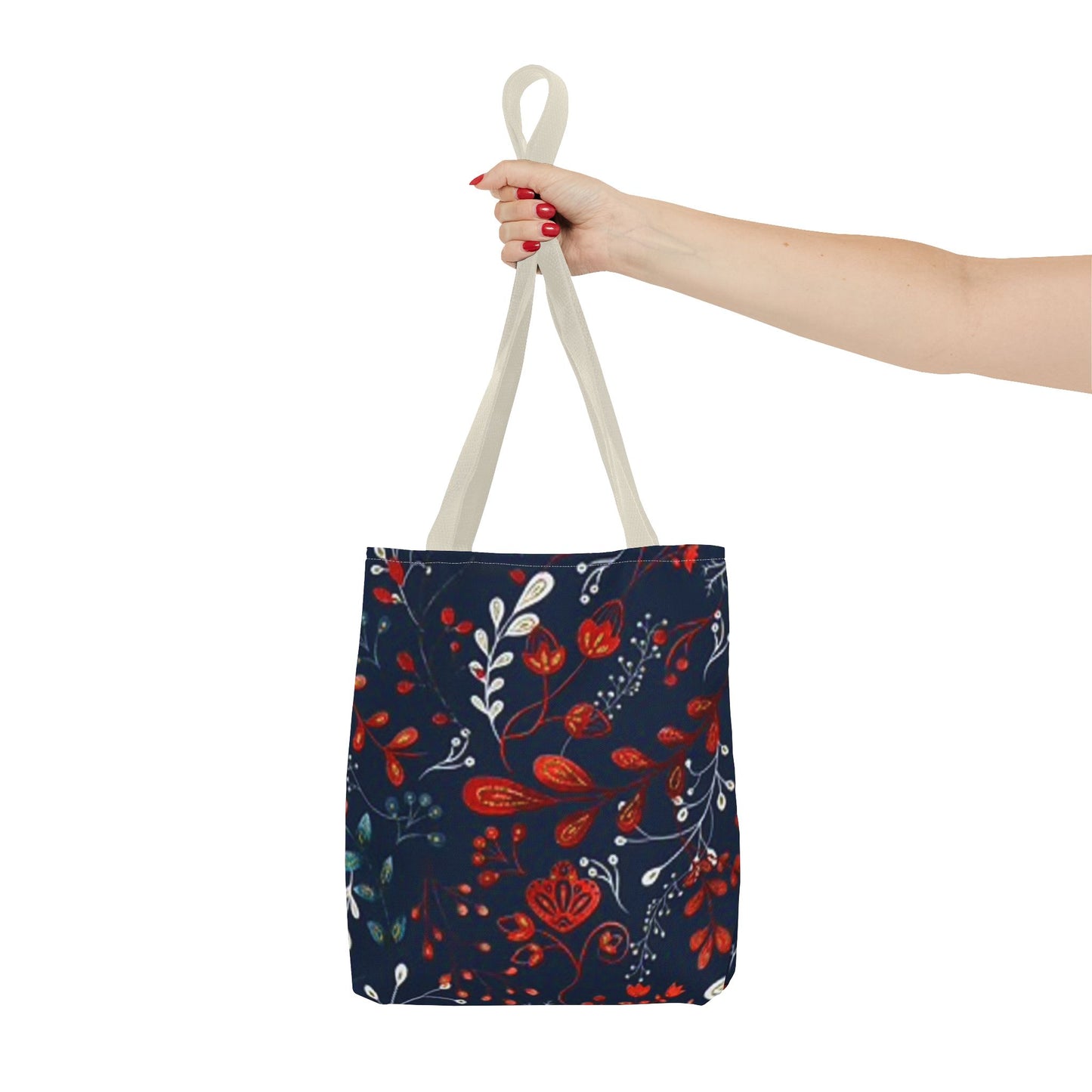 Blue Red White Multi Color BRAND NEW MODERN Tote Bag (AOP)