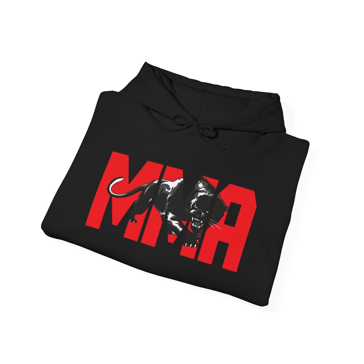 MMA Black Panther Graphic Hoodie Unisex Heavy Blend™ Hooded Sweatshirt