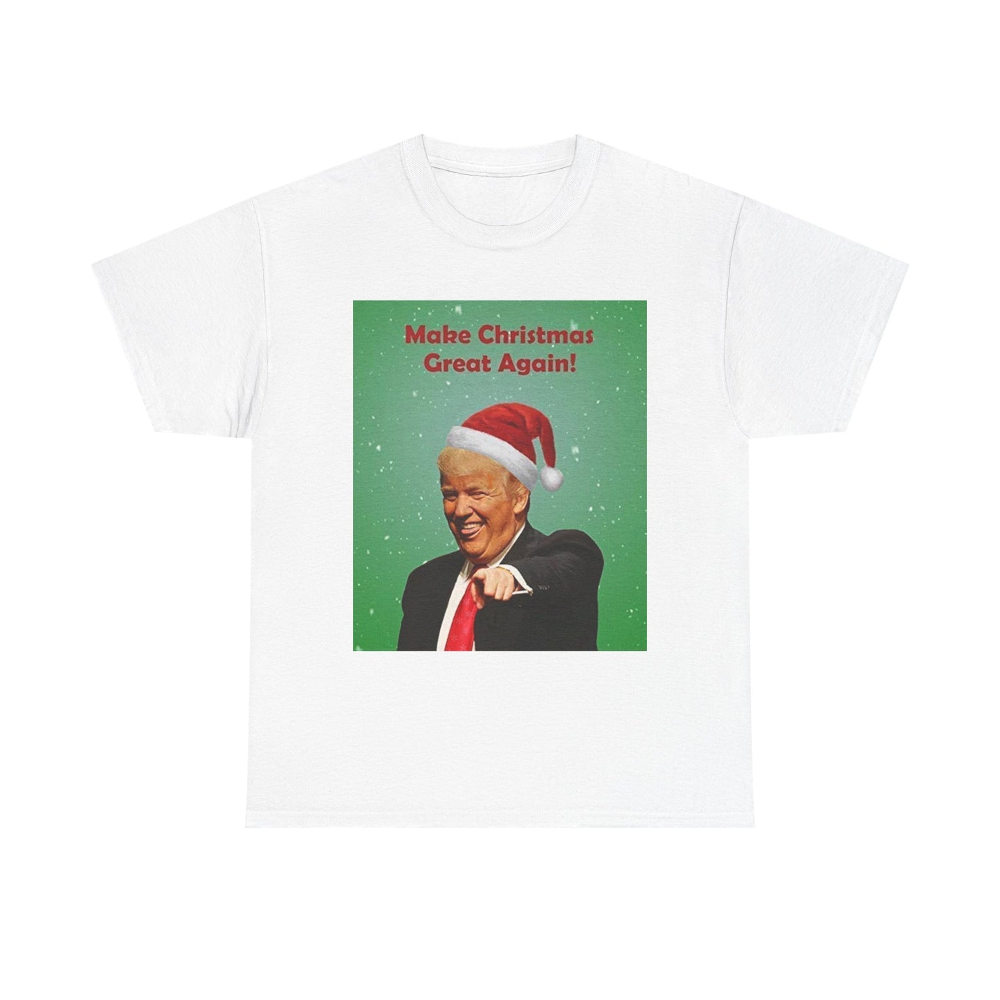 Trump Merry Christmas T Shirt Funny Holidays Graphic Make Christmas Great Again