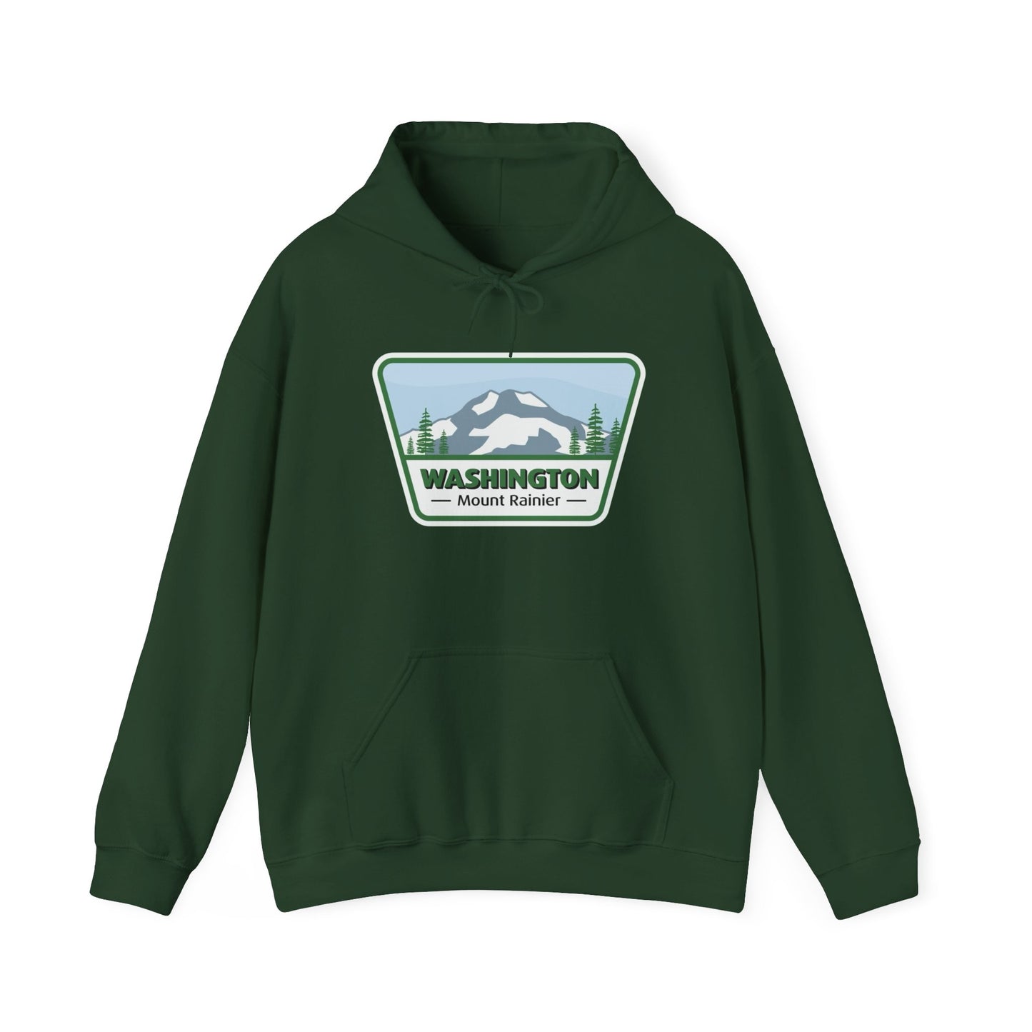Washington Mount Rainier Hoodie NEW ADULT Unisex Hooded Sweatshirt