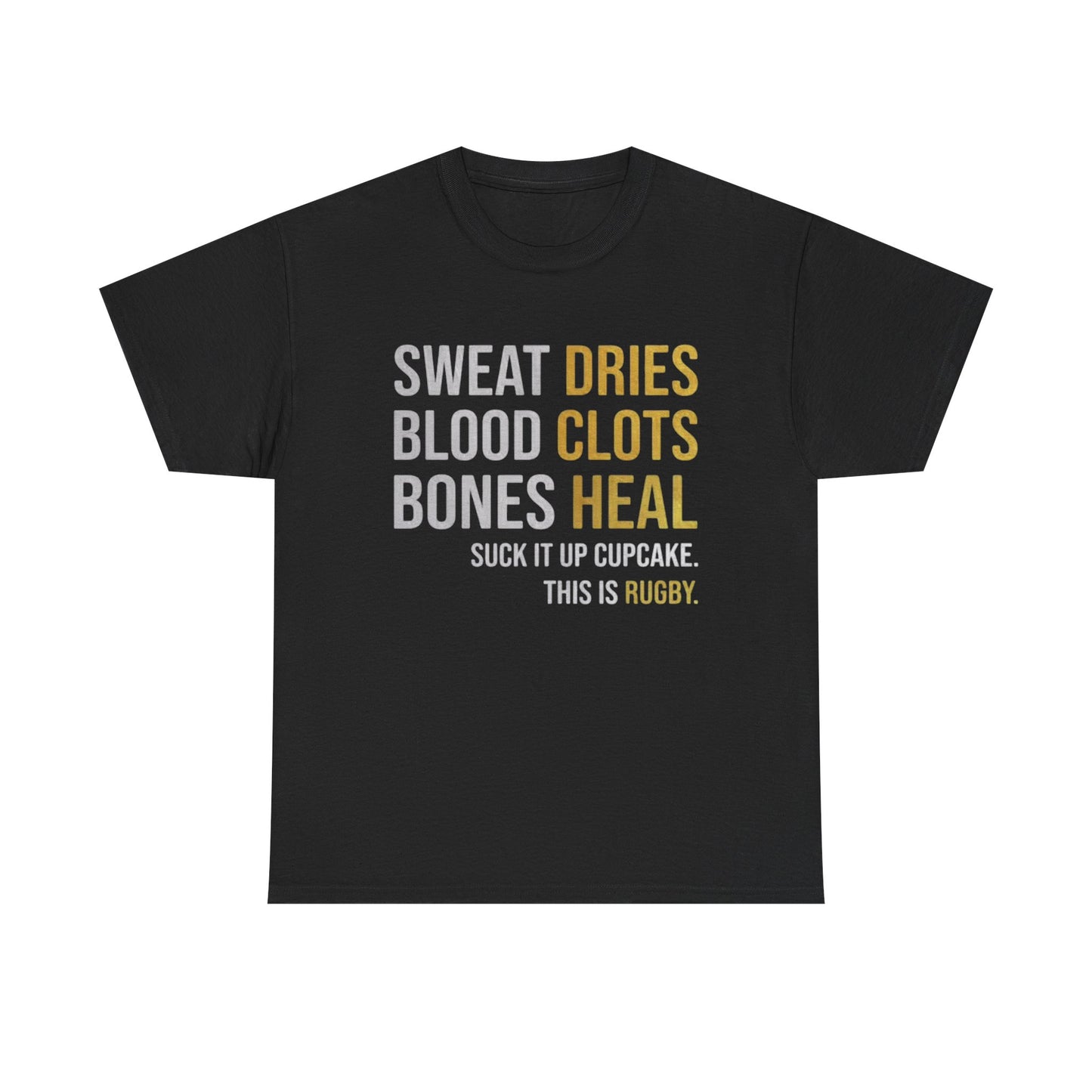 Rugby Graphic T Shirt Funny Football Club Sports Unisex Heavy Cotton Tee
