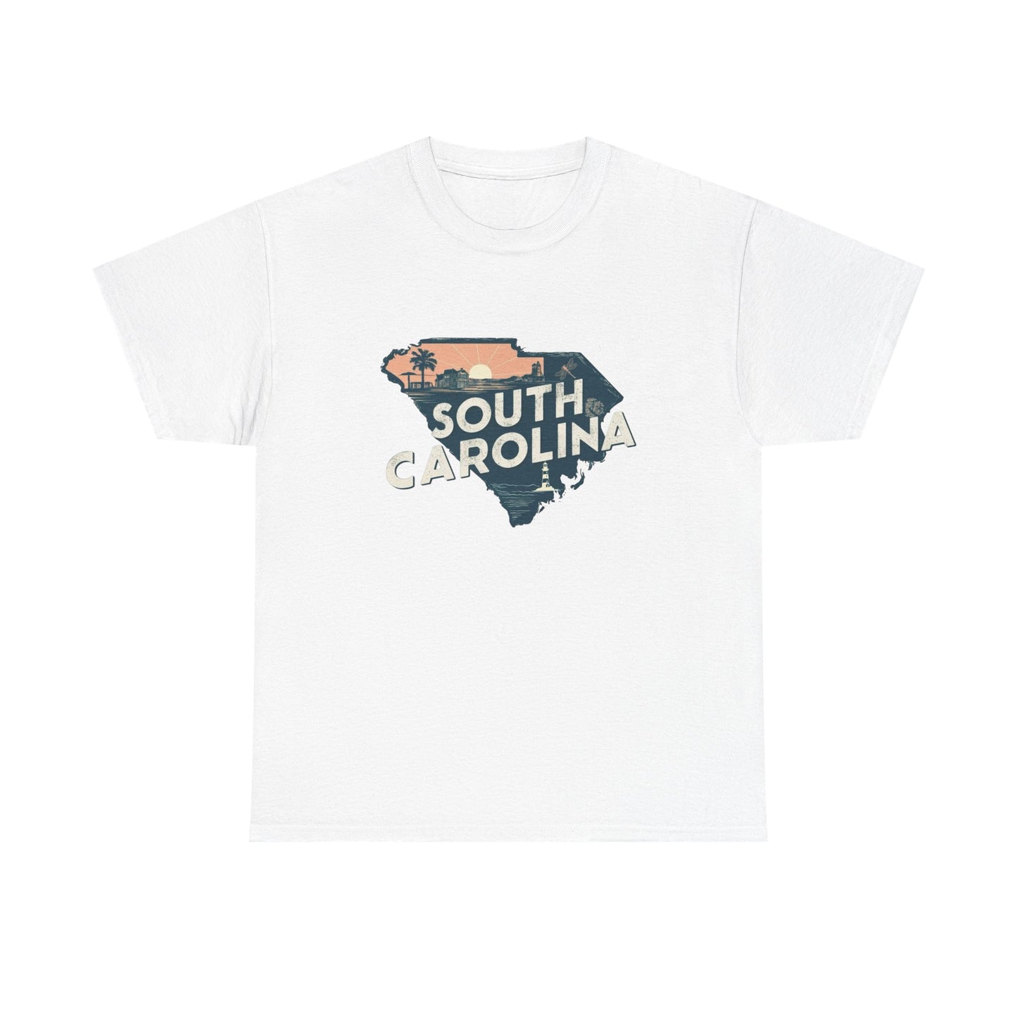 South Carolina USA Graphic T Shirt NEW Adult Tee