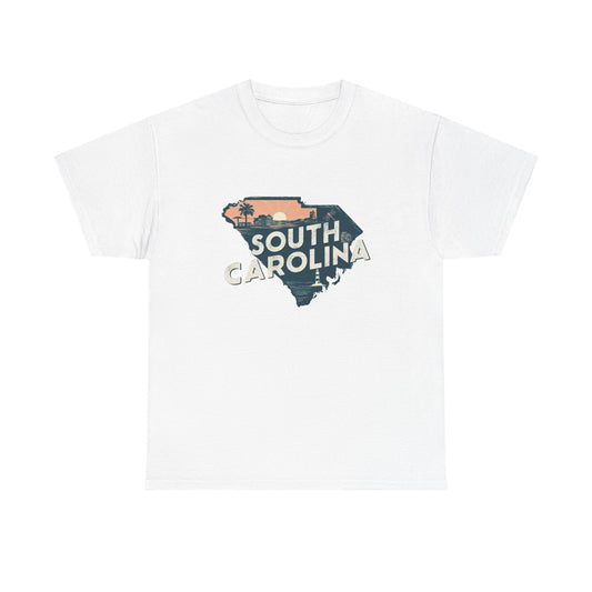 South Carolina USA Graphic T Shirt NEW Adult Tee