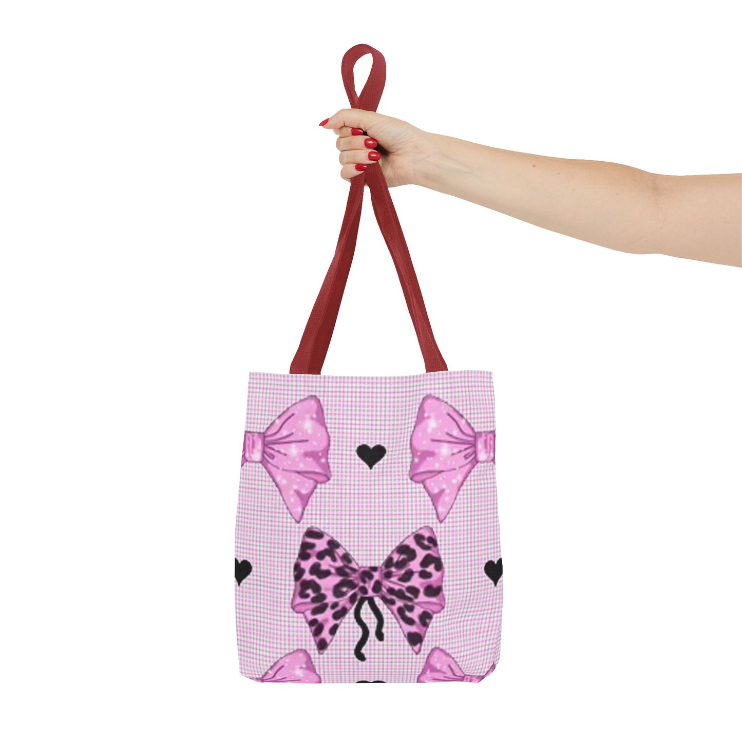 Pink Cheetah Bows BRAND NEW Tote Bag (AOP)