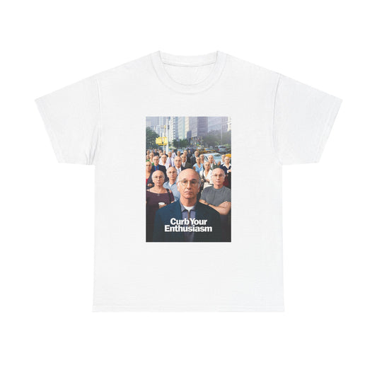 Curb Your Enthusiasm T shirt Larry David Comedy Seinfeld Unisex Heavy Cotton Tee