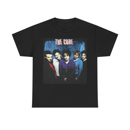 The Cure Tshirt Vintage album art rock retro 90s emo Unisex Heavy Cotton Tee